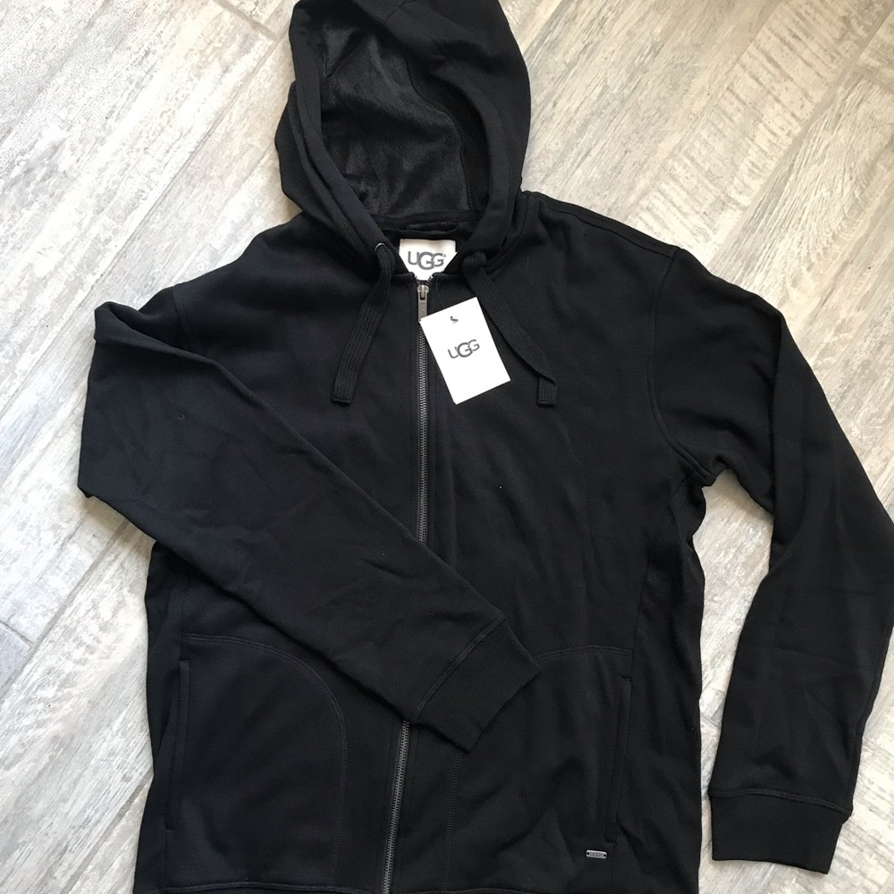 UGG Men's Elliot Black Medium Hoodie